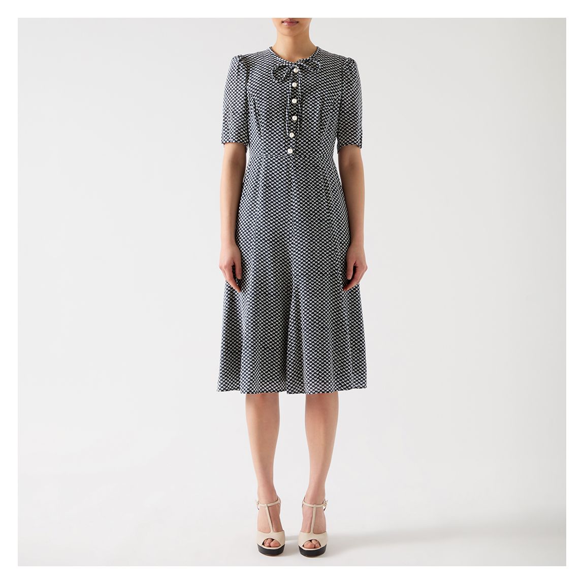 Black/White Montana Dress main product photo
