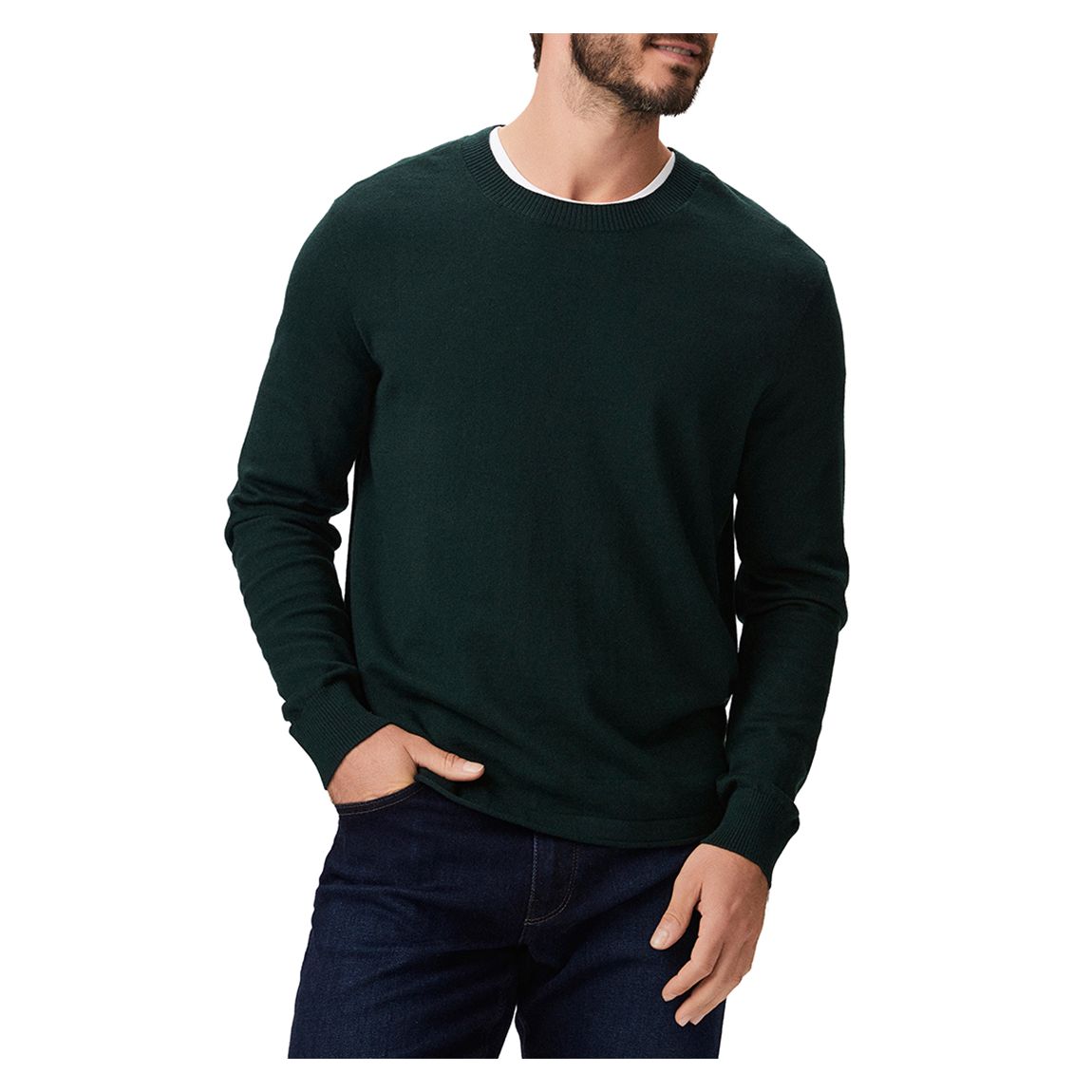 Green Champlin Wool Blend Jumper main product photo
