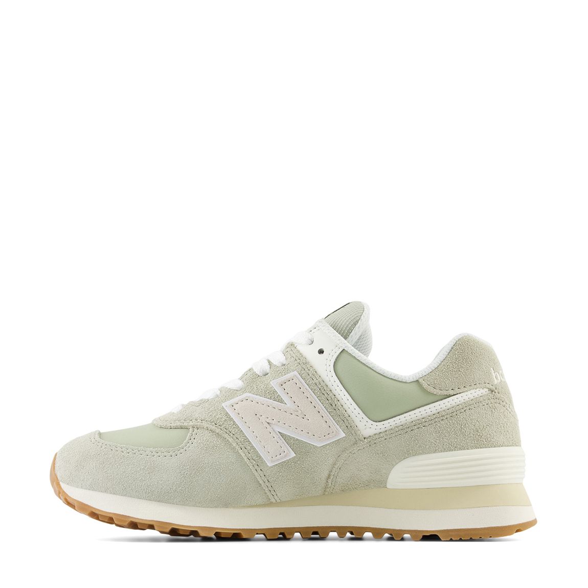 Women's Beige/Green 574 Trainers main product photo