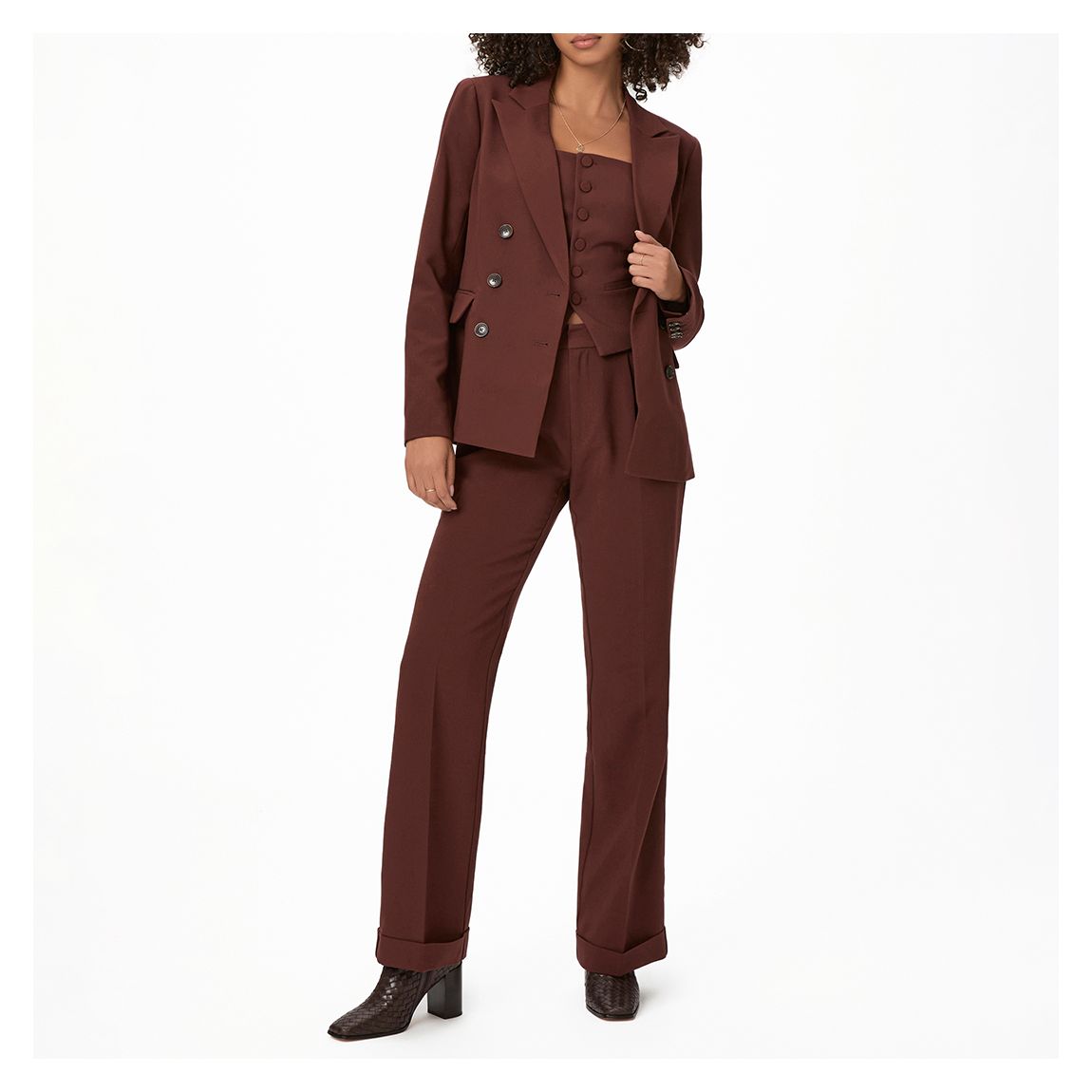 Burnt Red Aracelli Pant main product photo