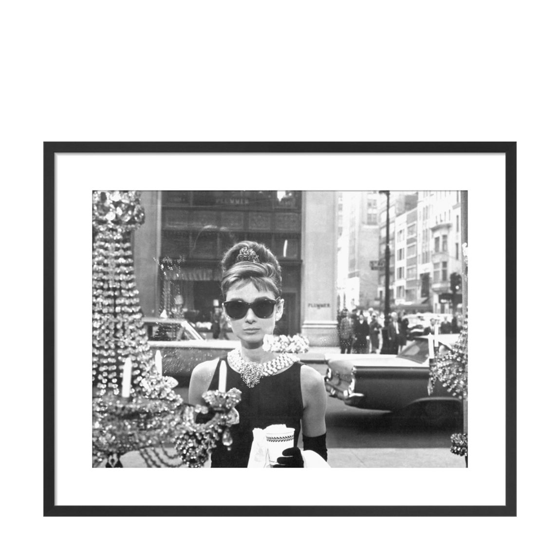 Audrey Hepburn, Breakfast at Tiffany's 62x80cm Framed Print (1961) main product photo