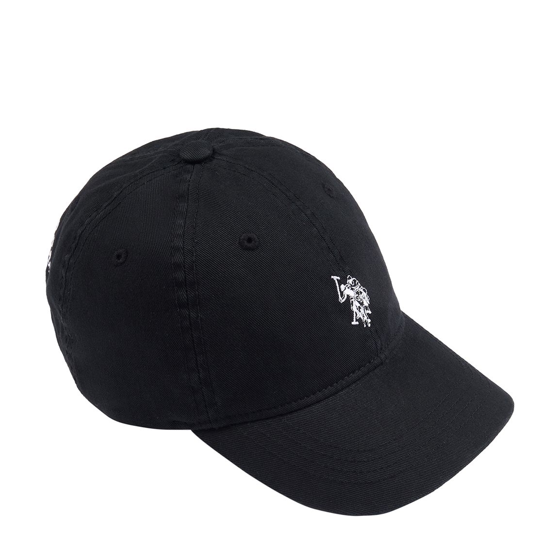 Boy's Black Outline Logo Cotton Cap main product photo