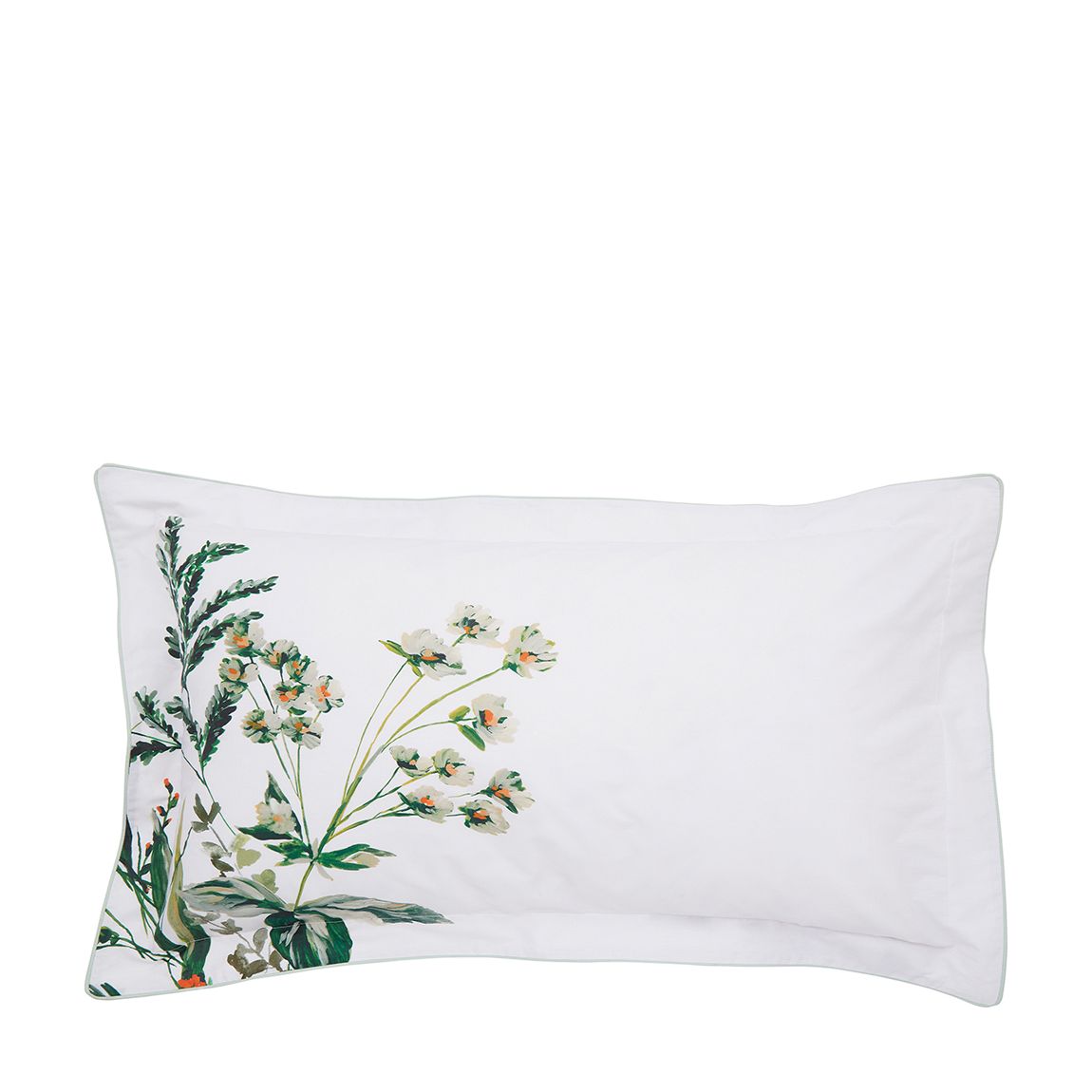 Lakeside Floral King Cover Set, Green main product photo