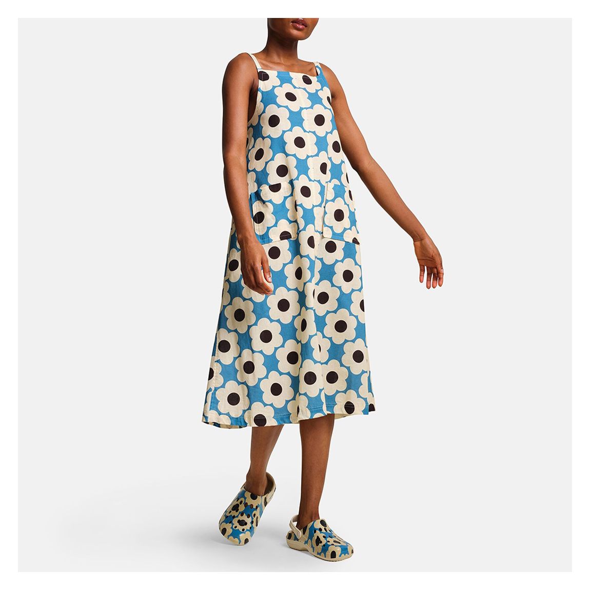 Blue Orla Kiely Cotton Dress main product photo