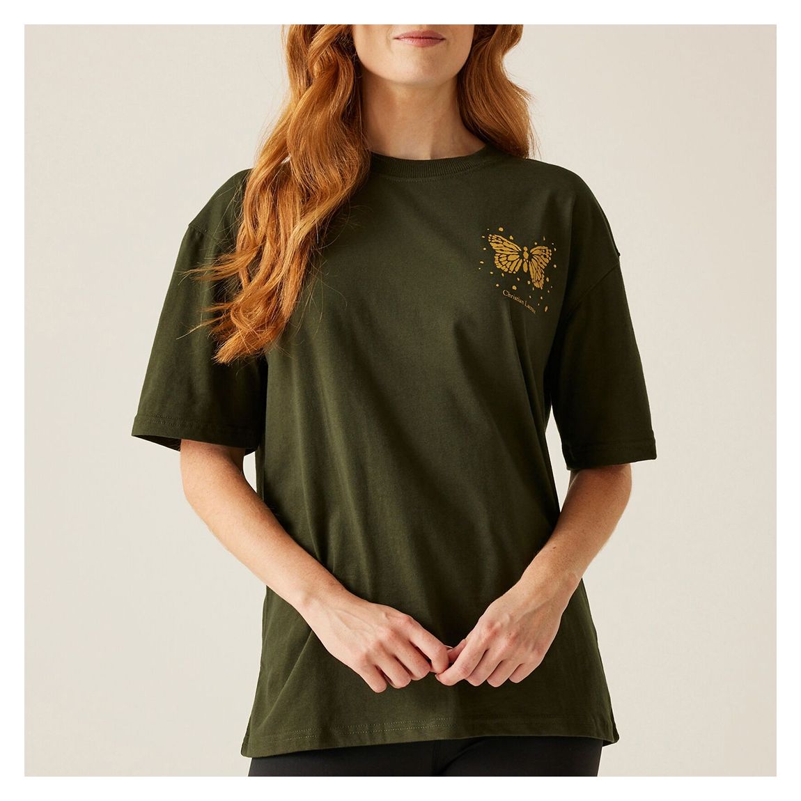 Khaki Christian Lacroix Cotton T-Shirt main product photo