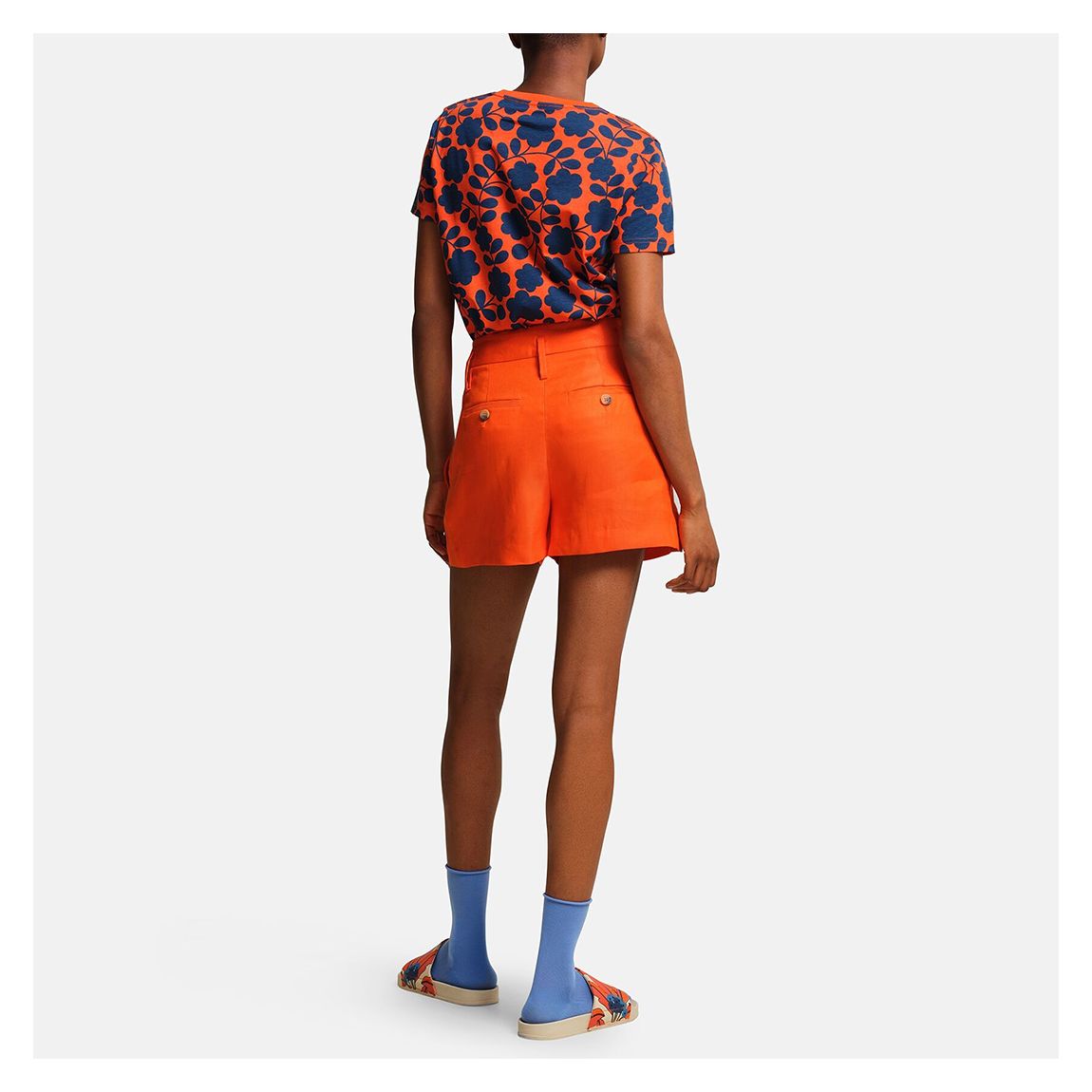 Orange Orla Kiely T-Shirt main product photo