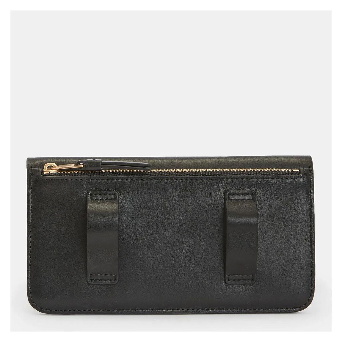 Black Monique Leather Belt Bag Wallet main product photo