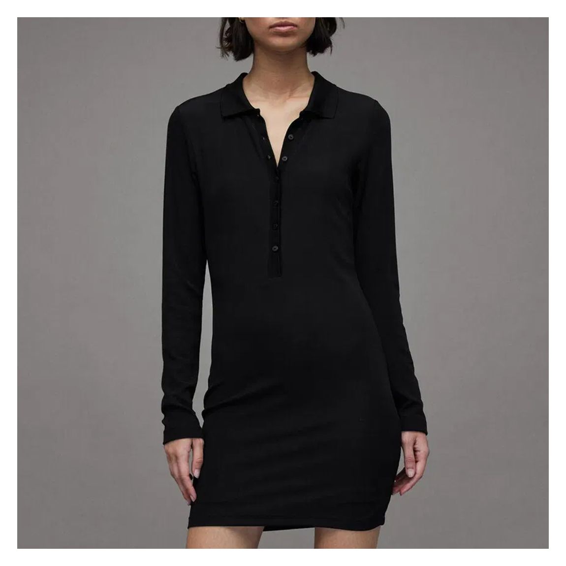 Black Holly Polo Mini Dress main product photo
