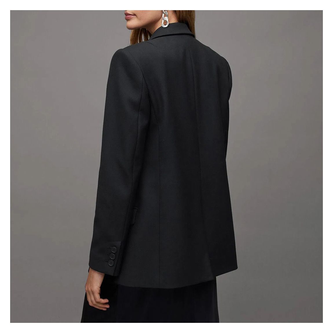 Black Mercer Double Breasted Blazer main product photo