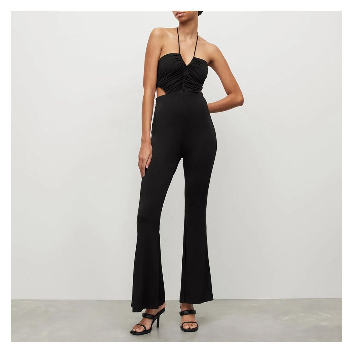 Black Ophelia Cut Out Jumpsuit main product photo