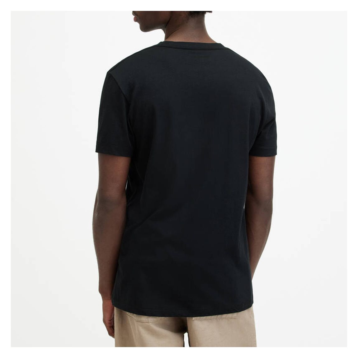 Black Tonic Cotton T-Shirt main product photo