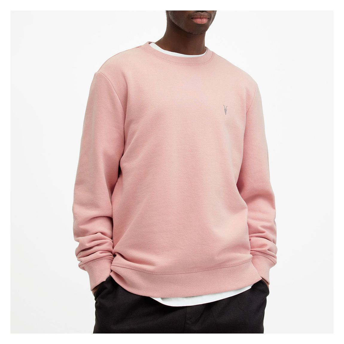 Pink Raven Cotton Sweatshirt main product photo