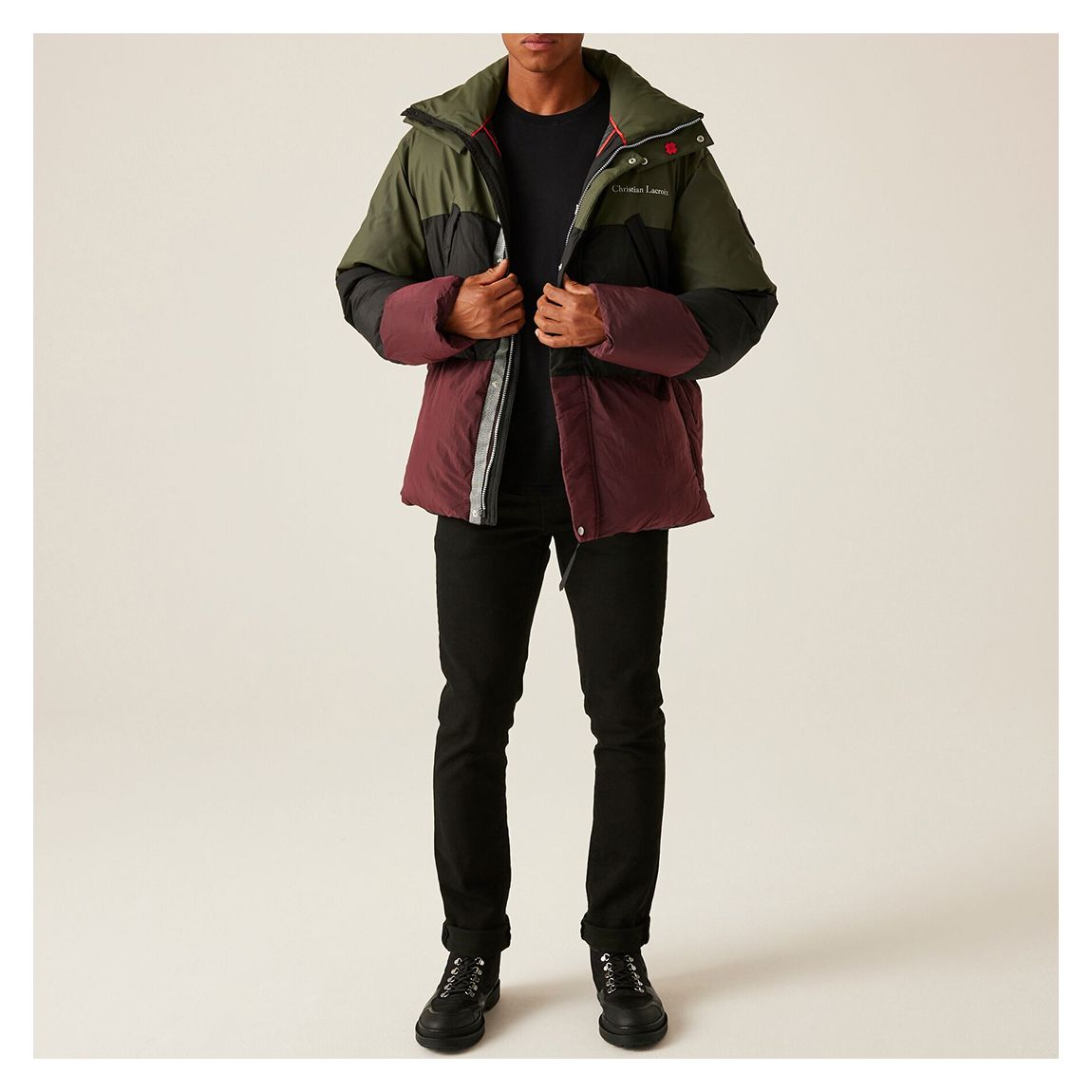 Khaki Christian Lacroix Puffer main product photo