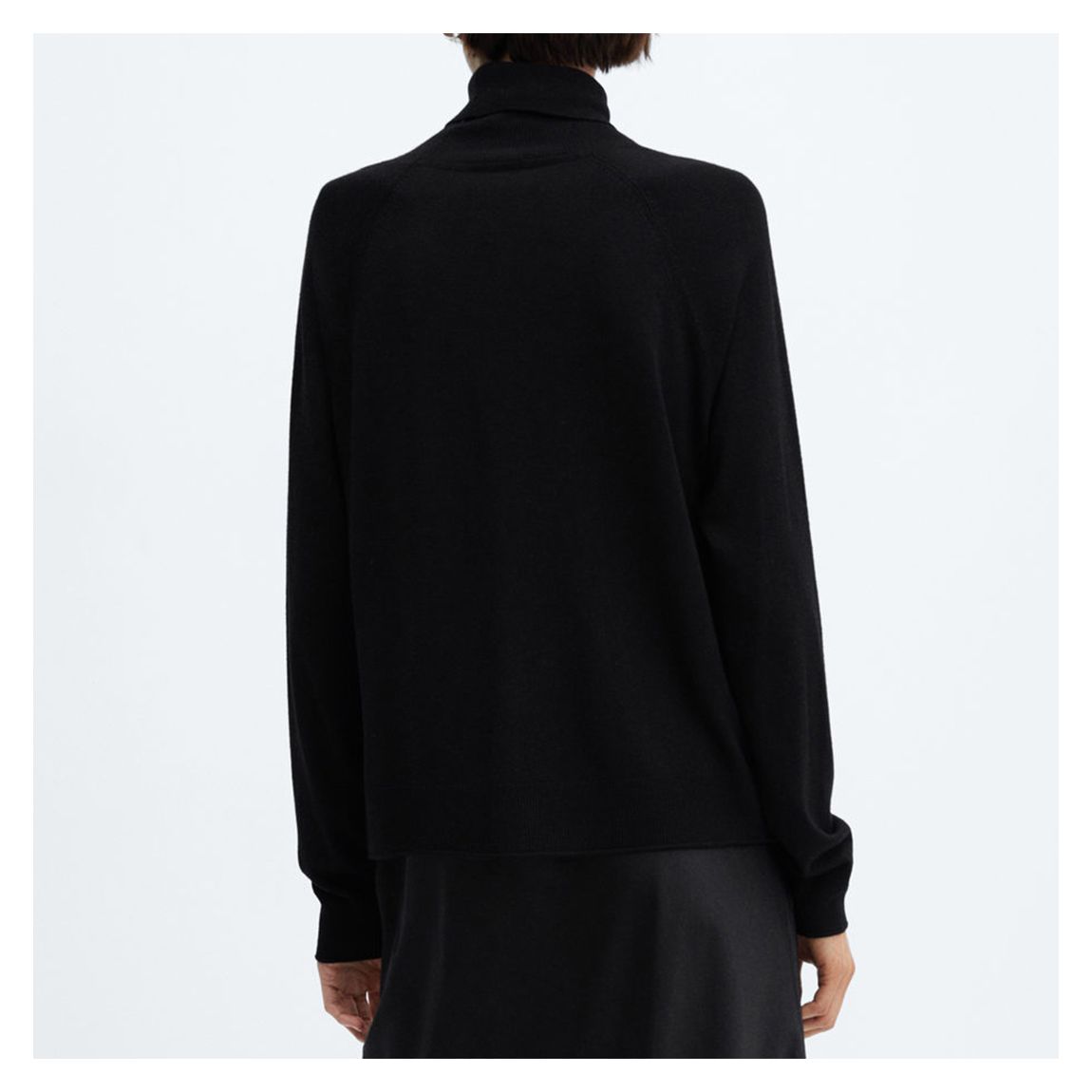 Black Luccac Cashmere Blend Jumper main product photo