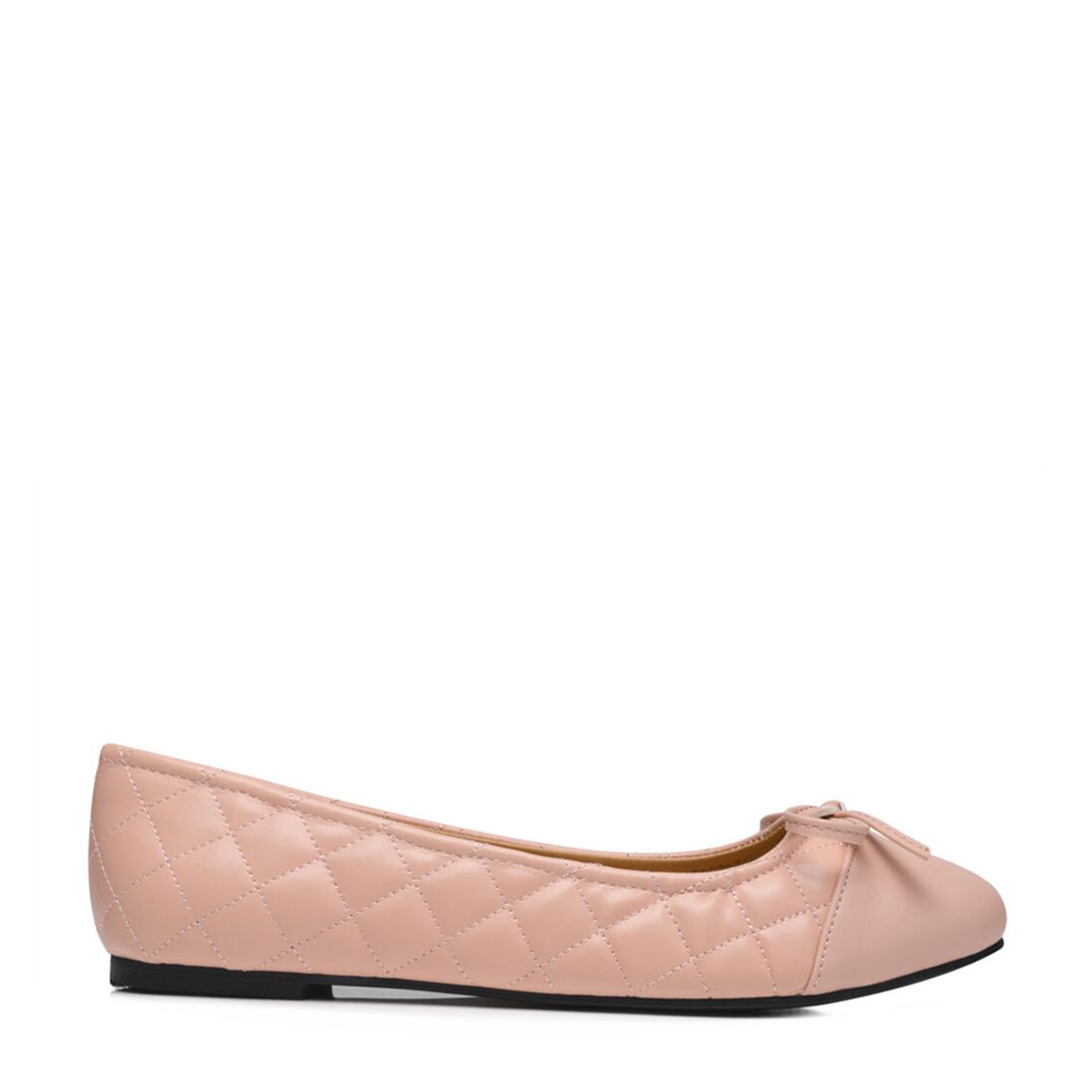 Pink Leather London Quilt Pump main product photo