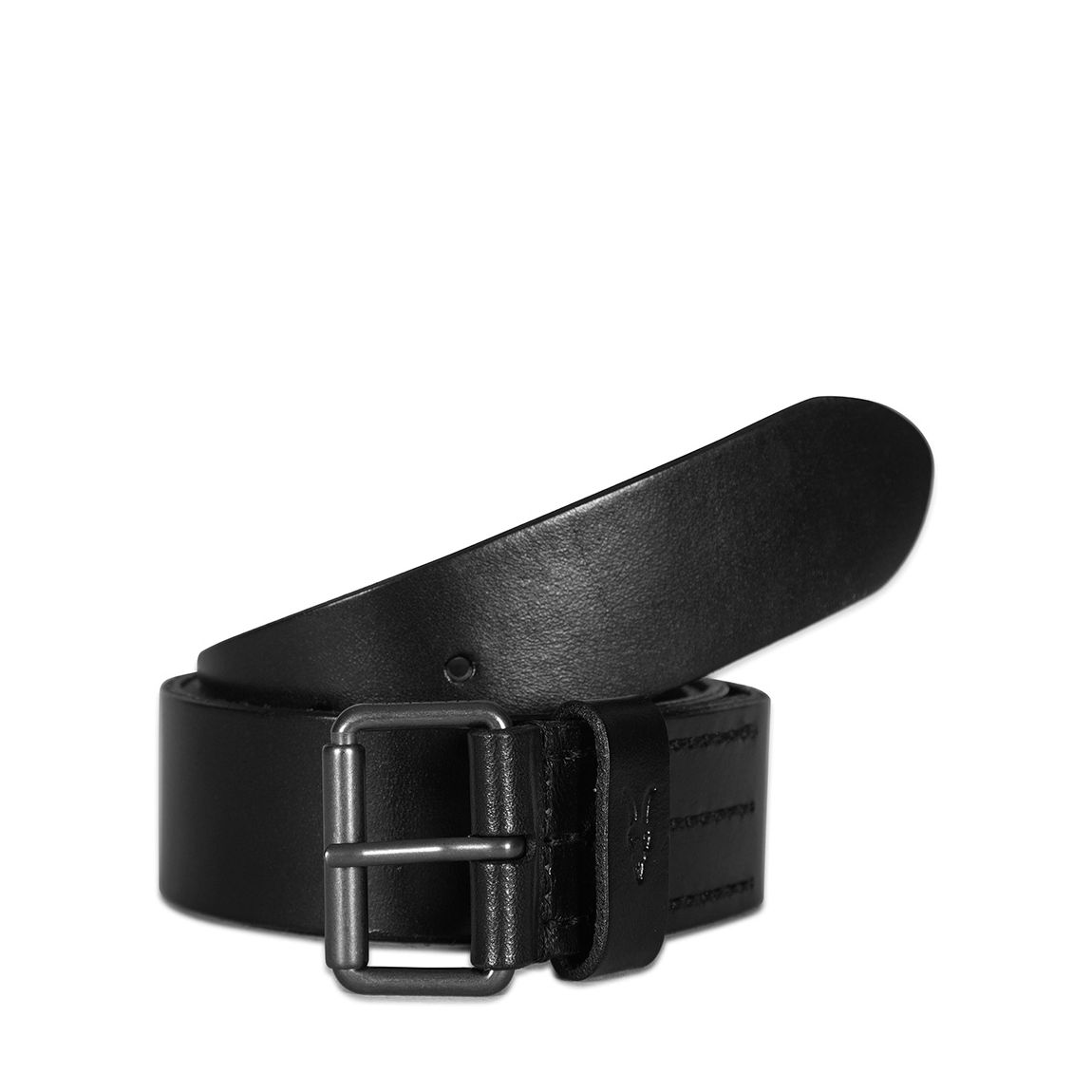 Black 38mm Leather Belt main product photo