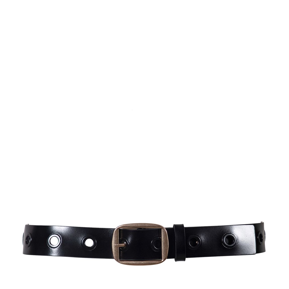 Black, Brass 38mm Eyelet Belt main product photo