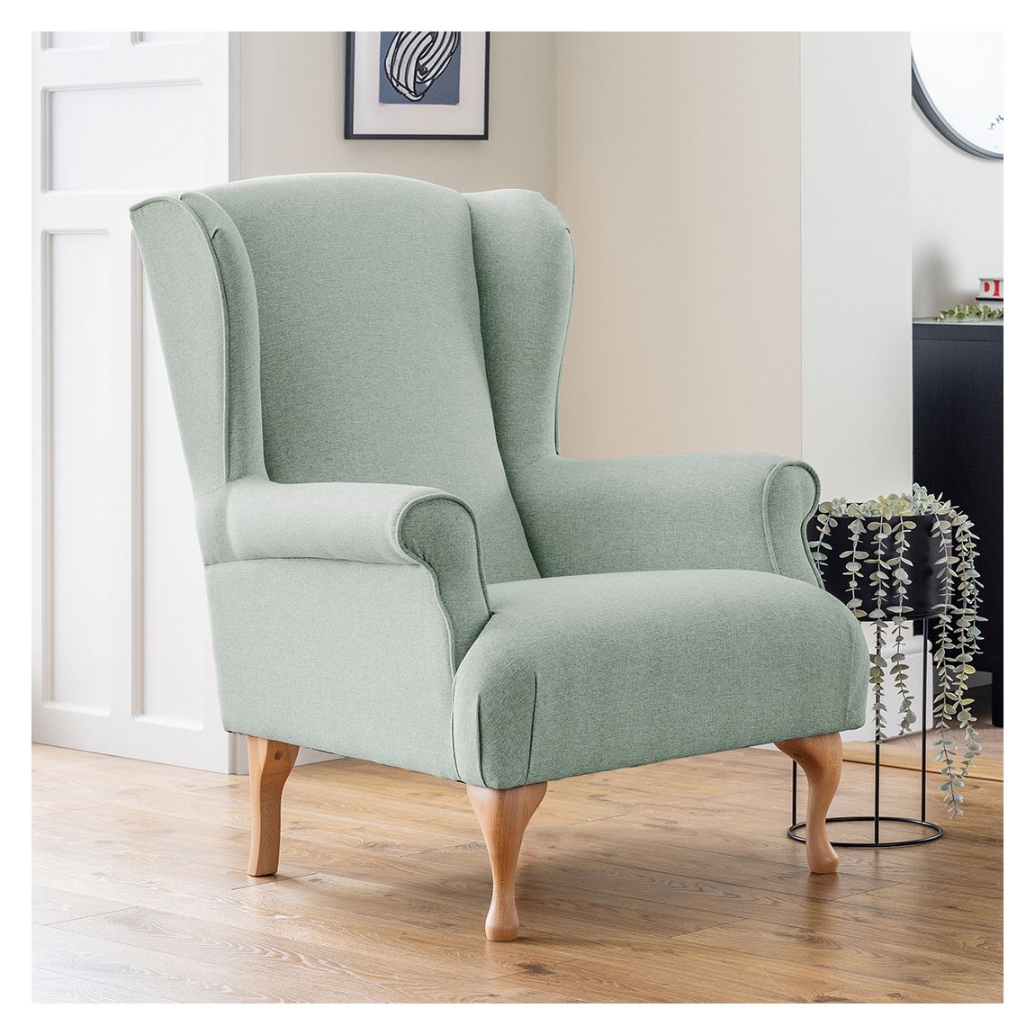The Osbourne Accent Chair Linnet Aqua main product photo