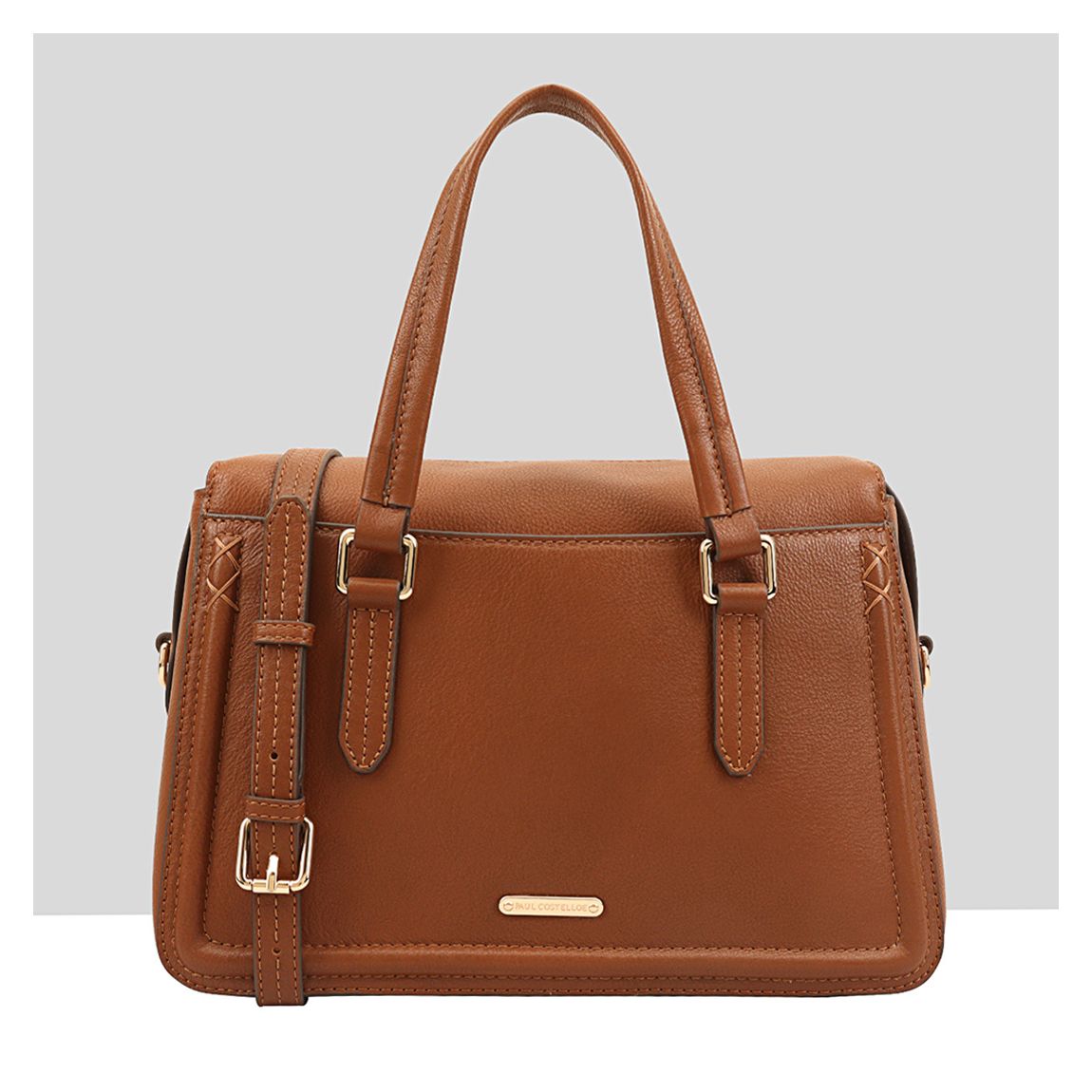 Caramel Tahani Multiway Leather Bag main product photo
