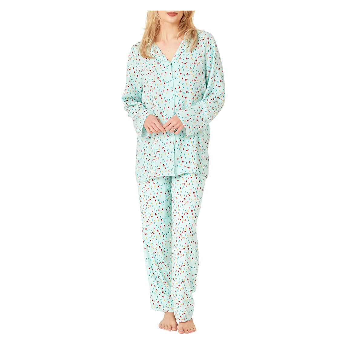 Festive Robin Pyjama Set main product photo