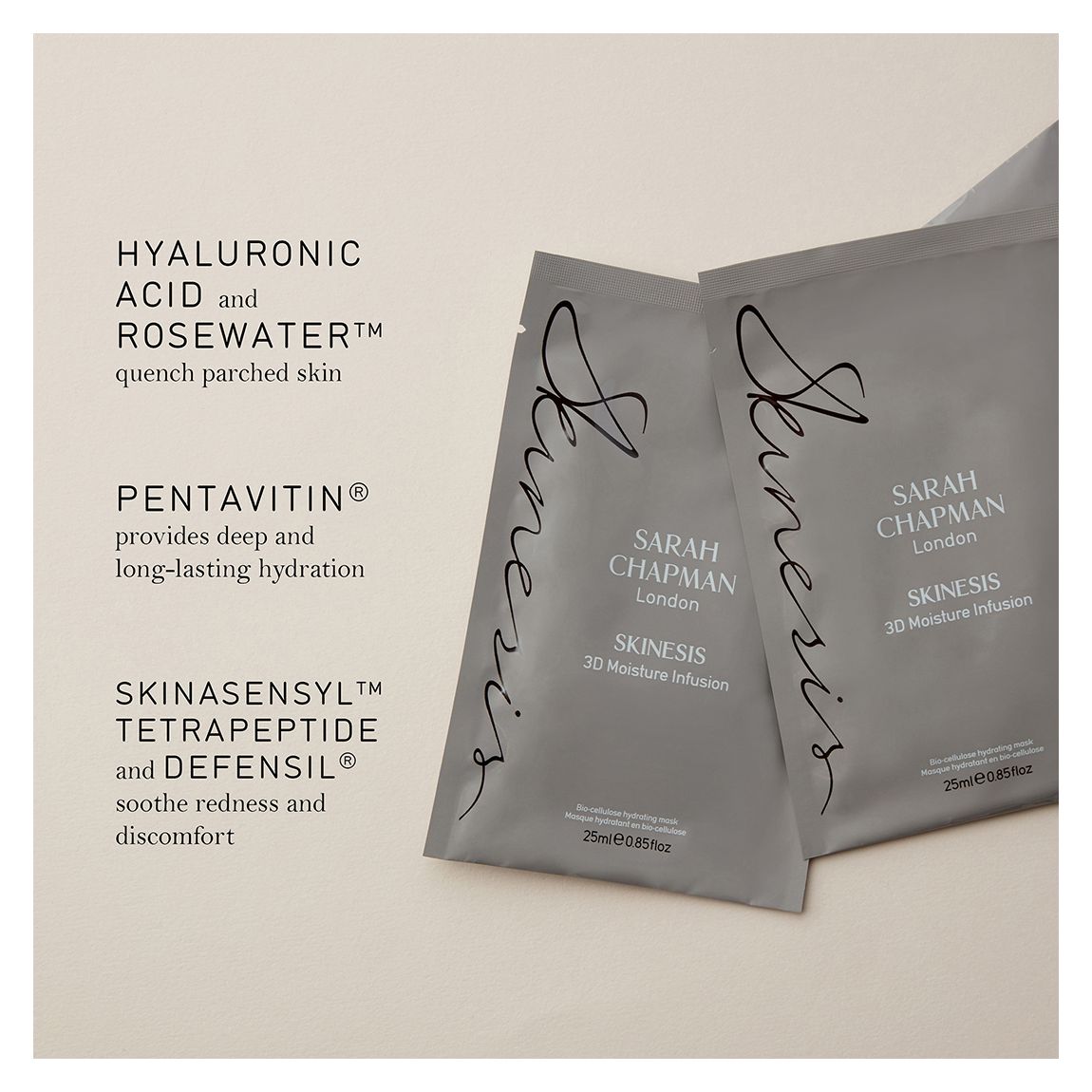 3D Moisture Infusion Pack 4pcs main product photo