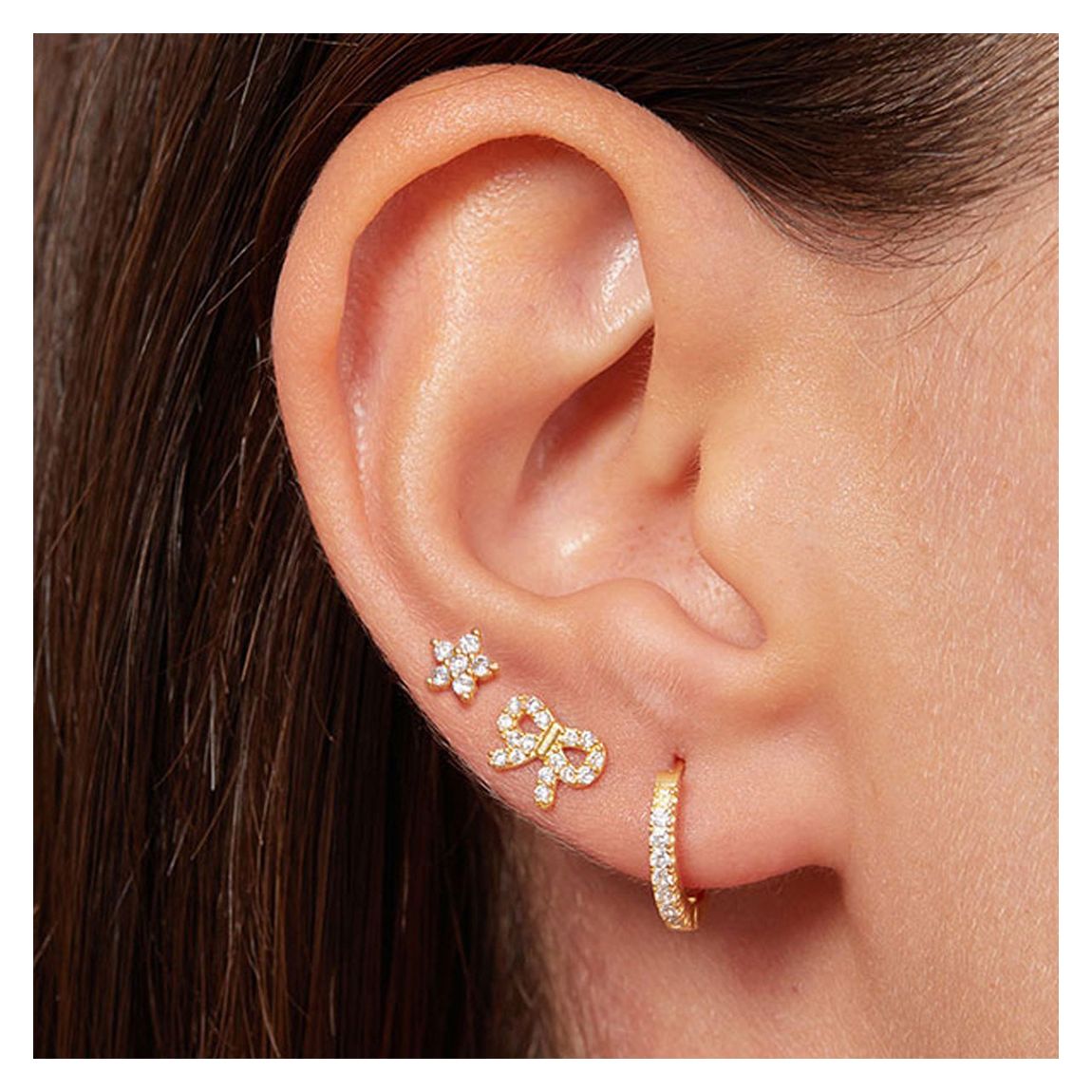 Silver Stud Earrings main product photo