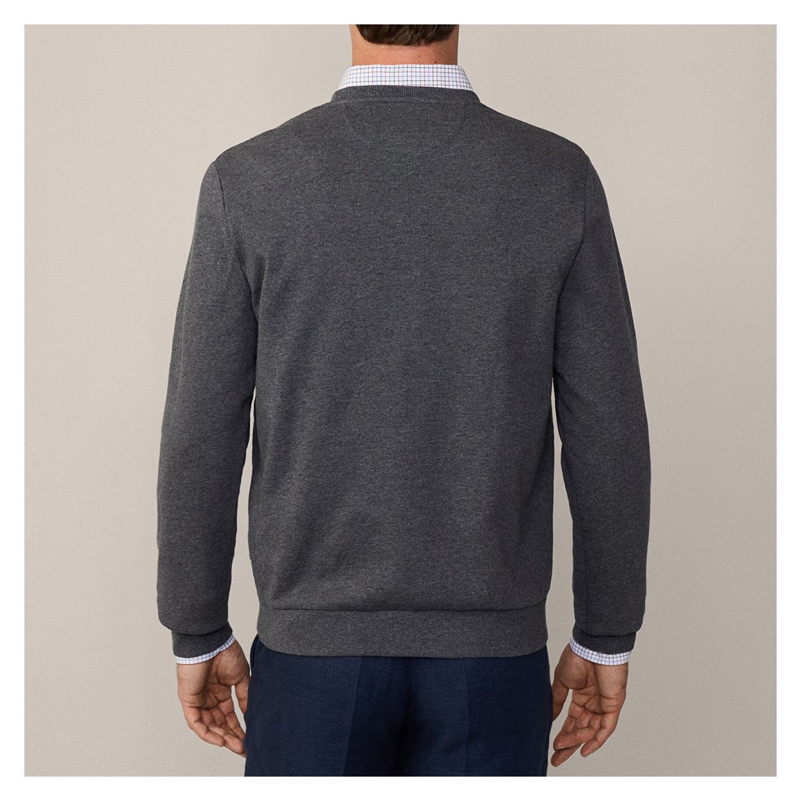Grey Harry Cotton Sweatshirt main product photo