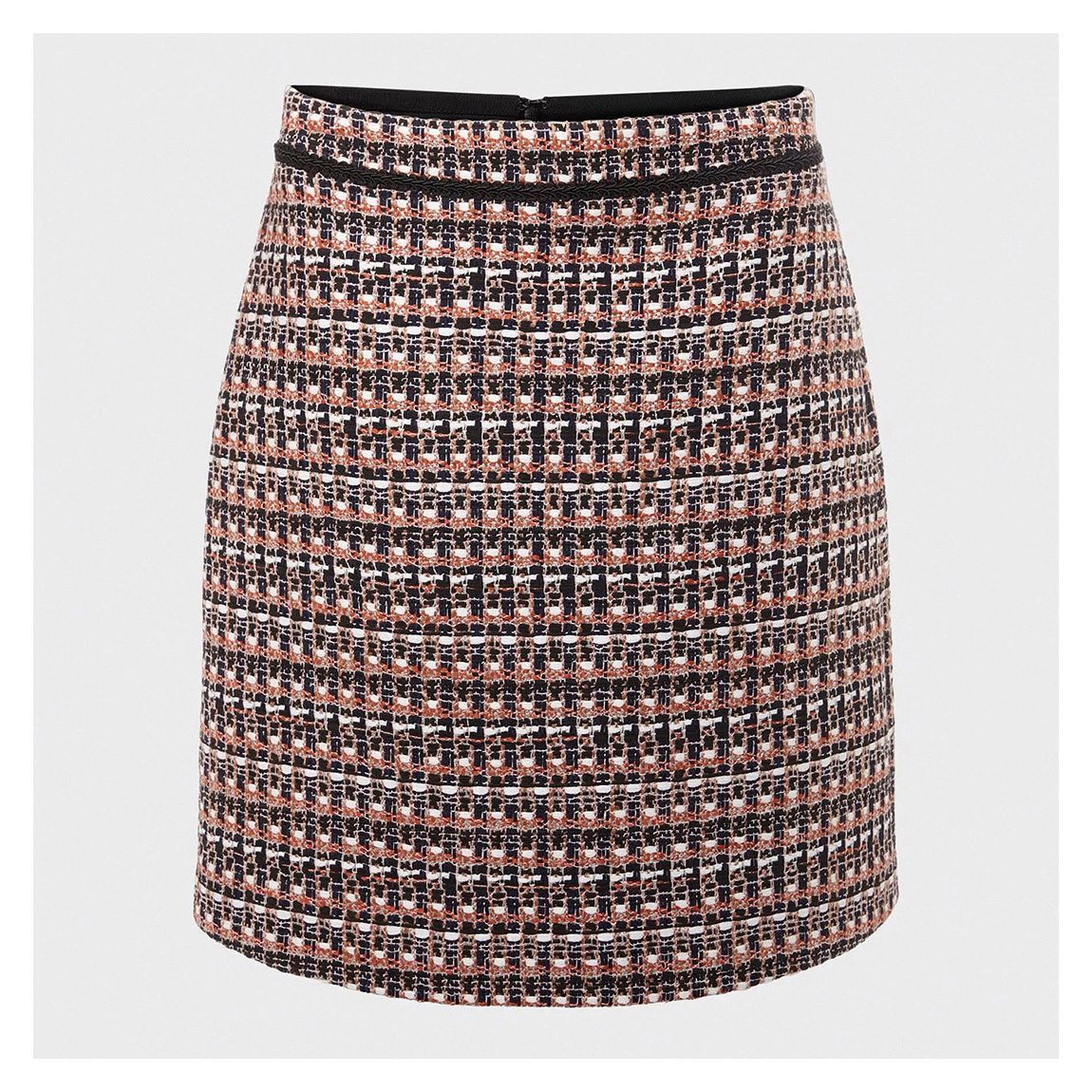 Multi Allie Tweed Mini Skirt main product photo