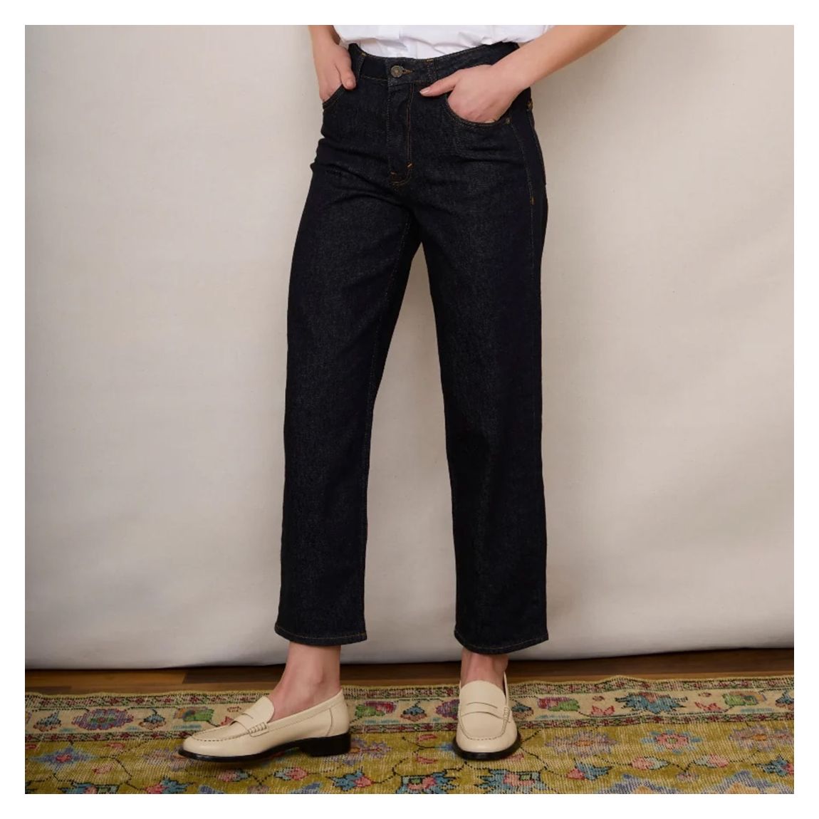 Indigo Daisy Girlfriend Jean main product photo