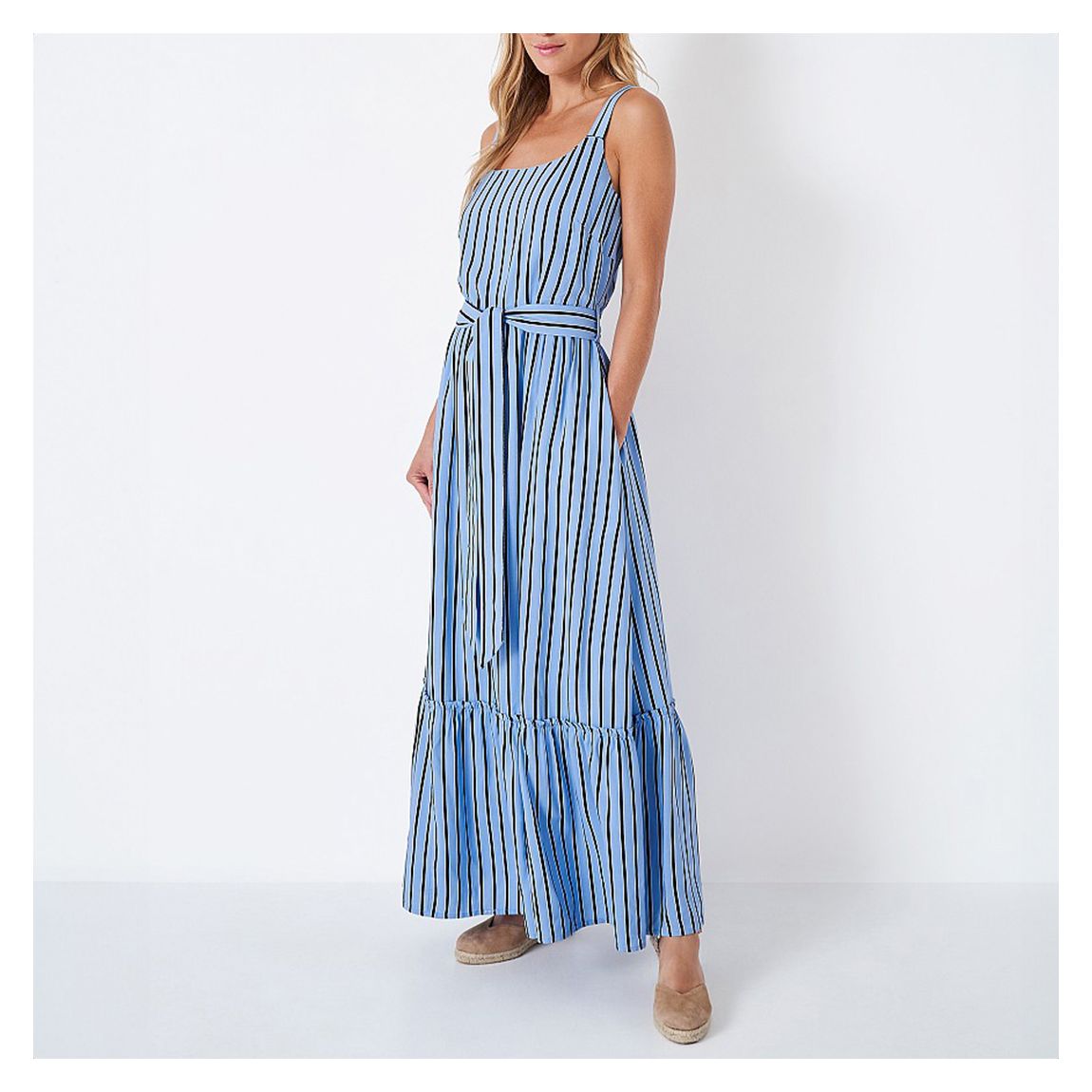 Navy/White Stripe Sundress main product photo