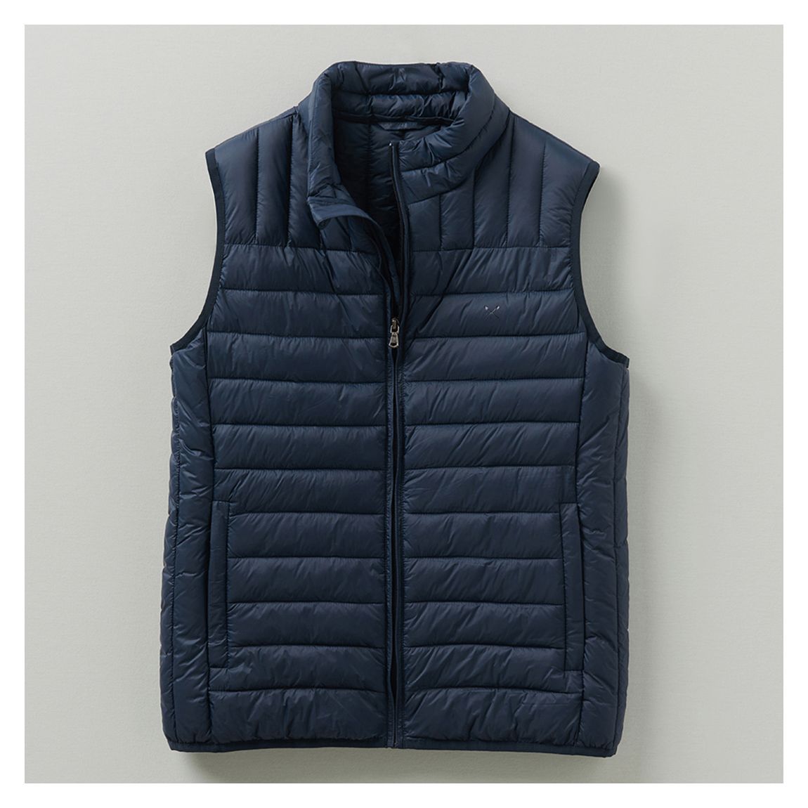 Navy Lowther Padded Gilet main product photo