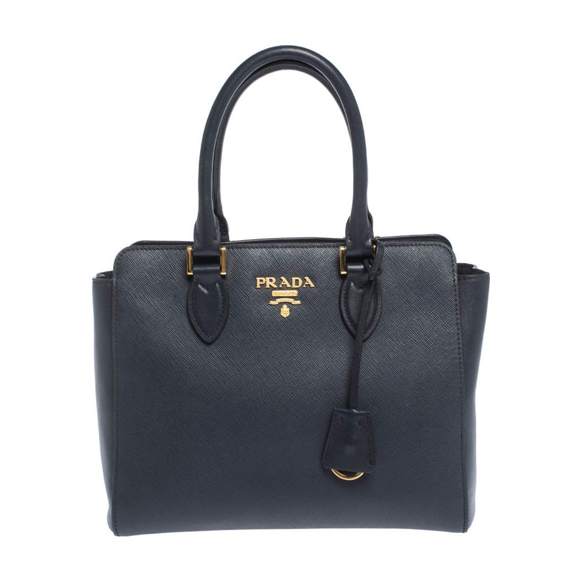 Blue Saffiano Soft Satchel main product photo