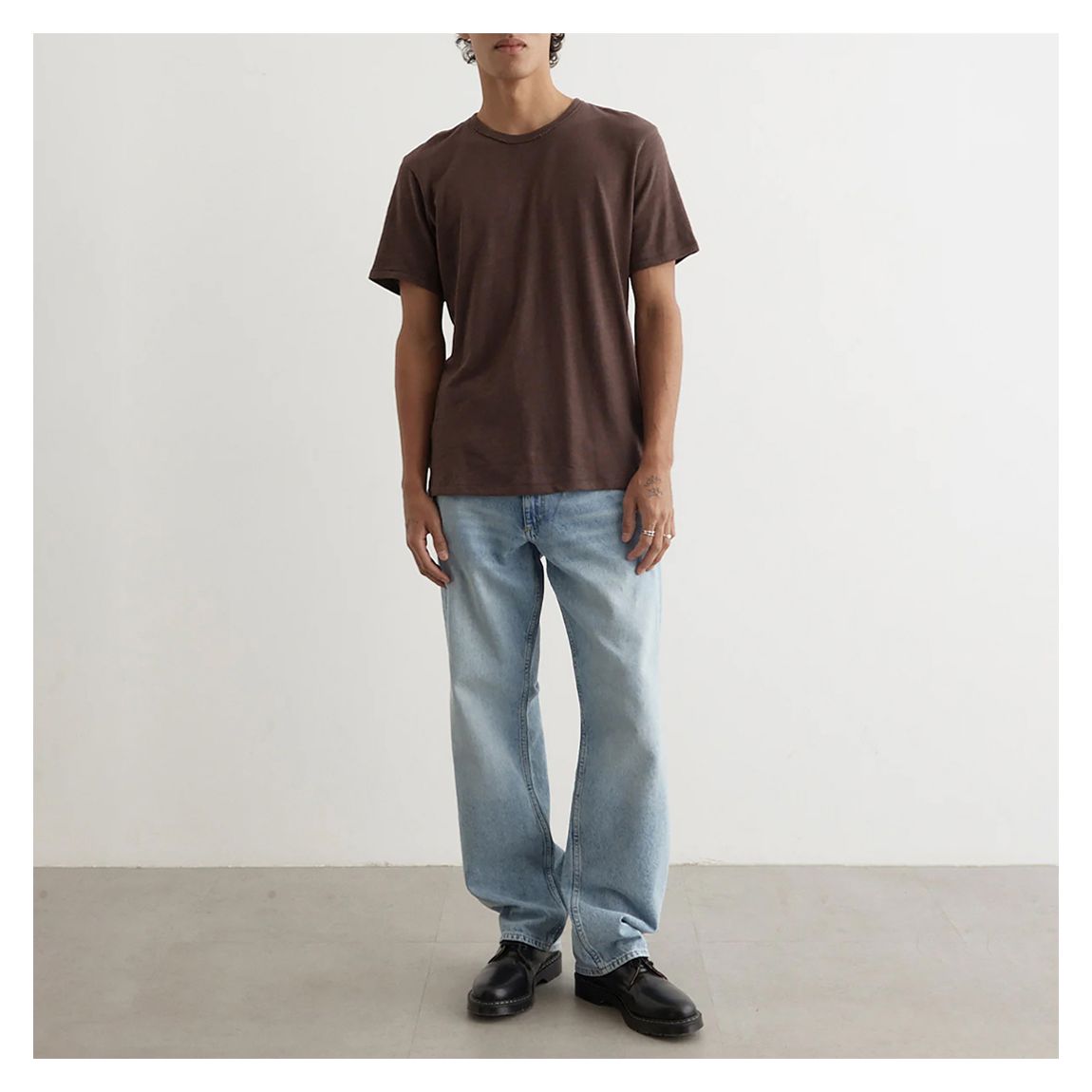 Brown Classic Flame T-shirt main product photo
