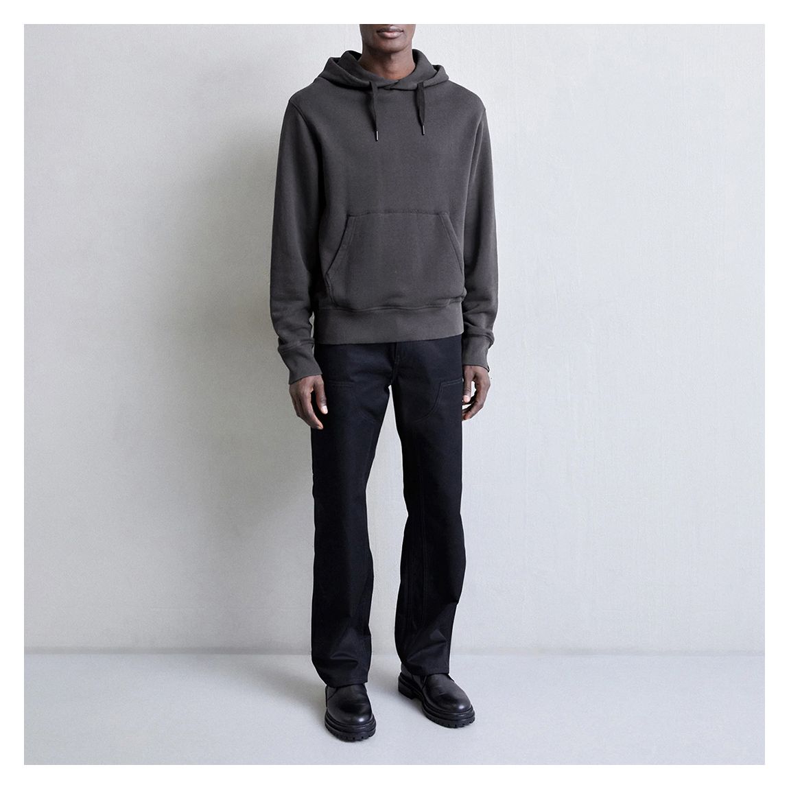 Dark Grey Damon Hoodie main product photo