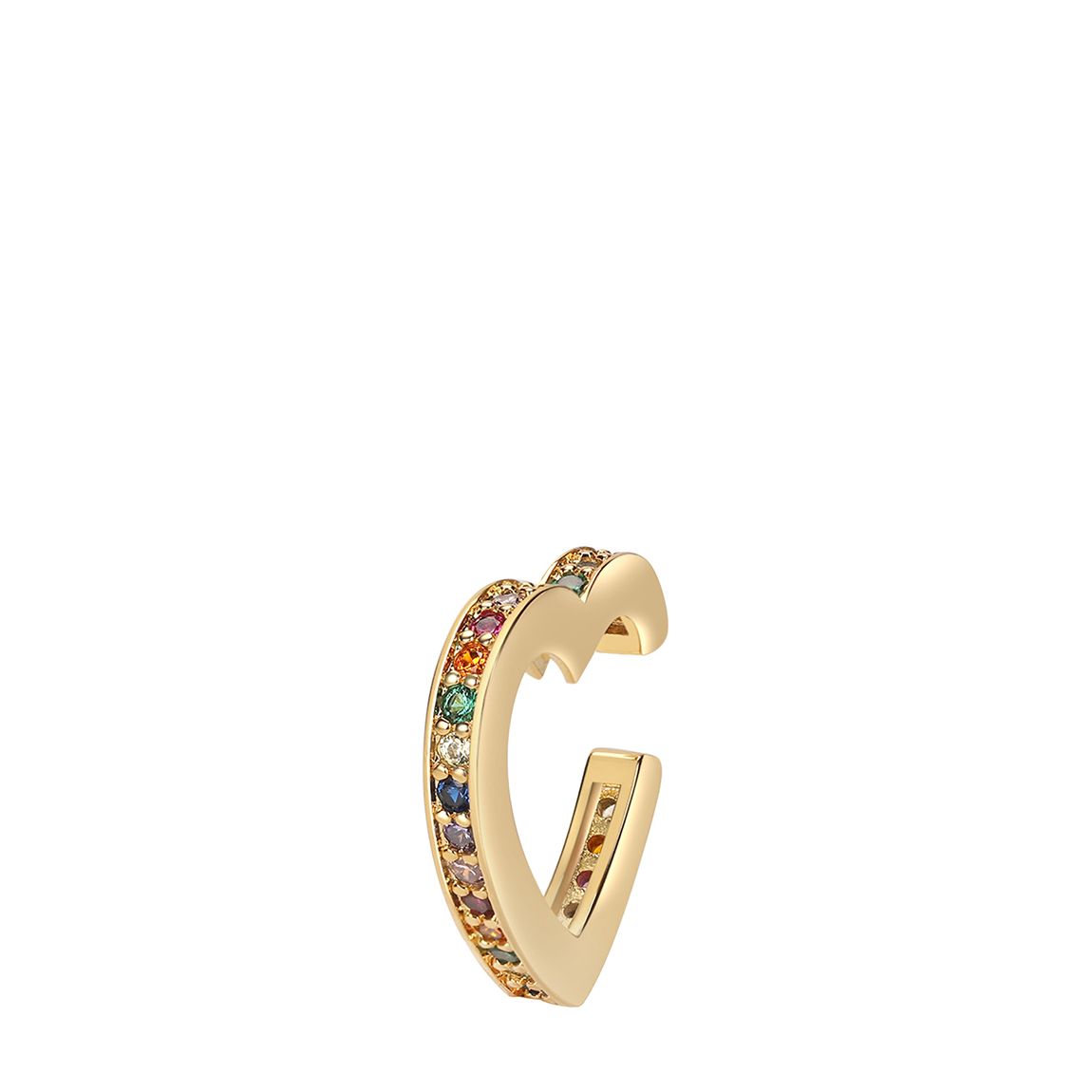 18K Gold Happy Heart Cuff main product photo