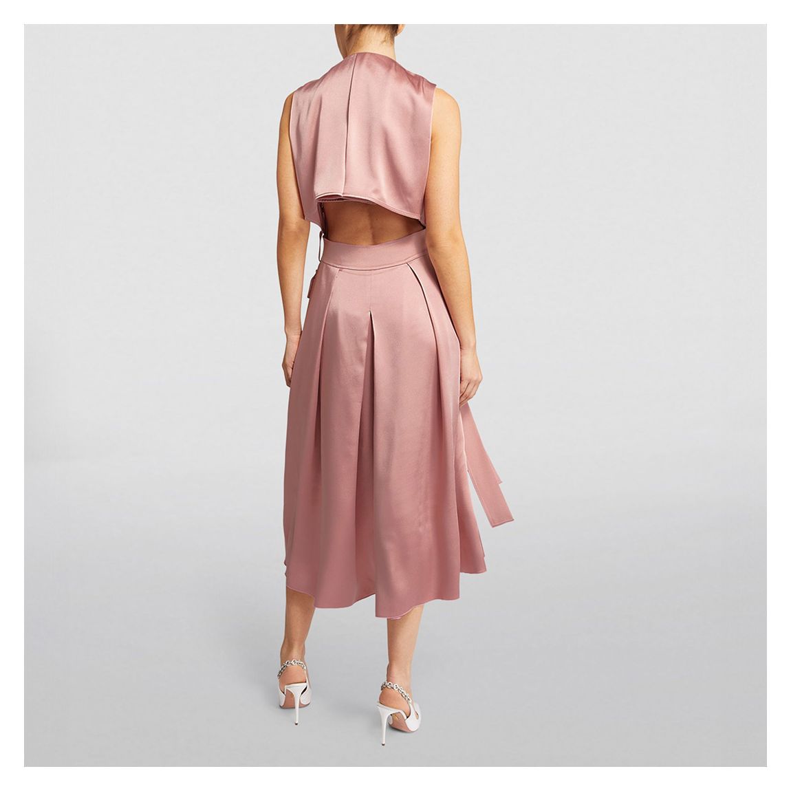 Rose Pink Trench Dress main product photo