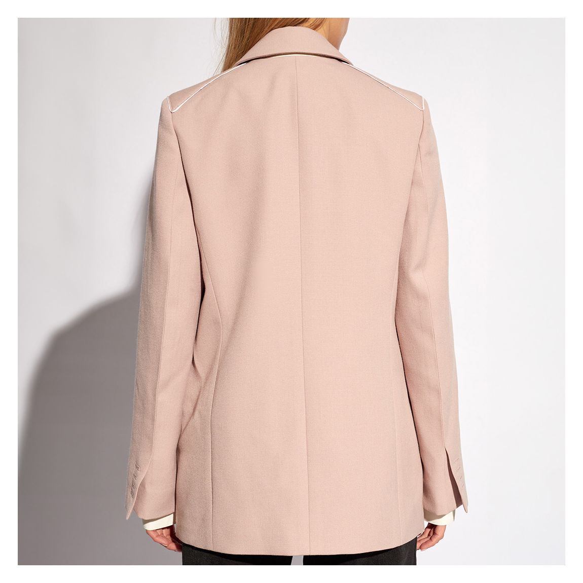 Peach Wool Blend Front Jacket main product photo