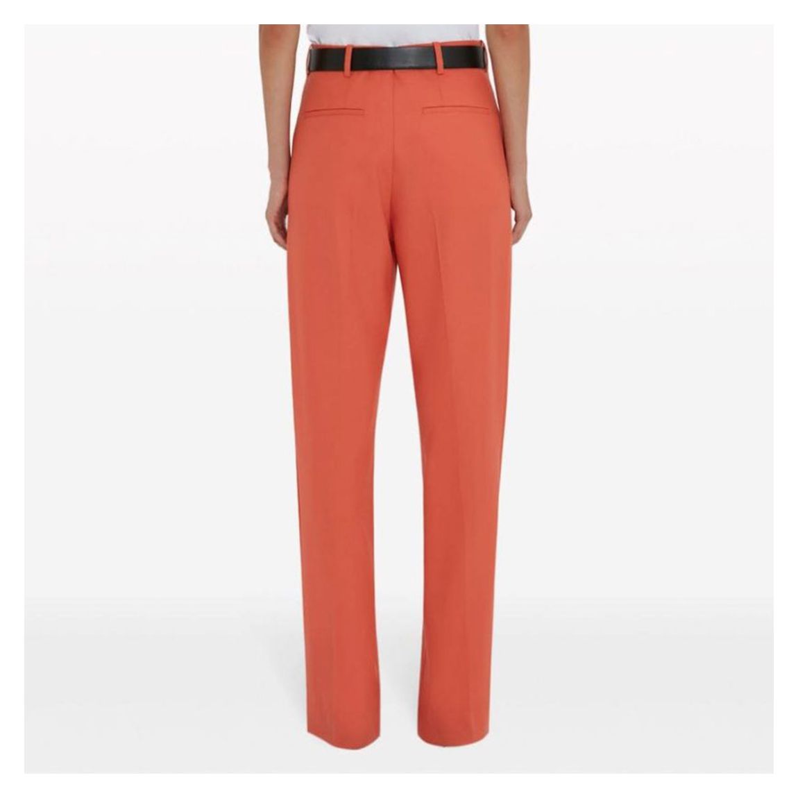 Orange Single Pleat Trouser main product photo