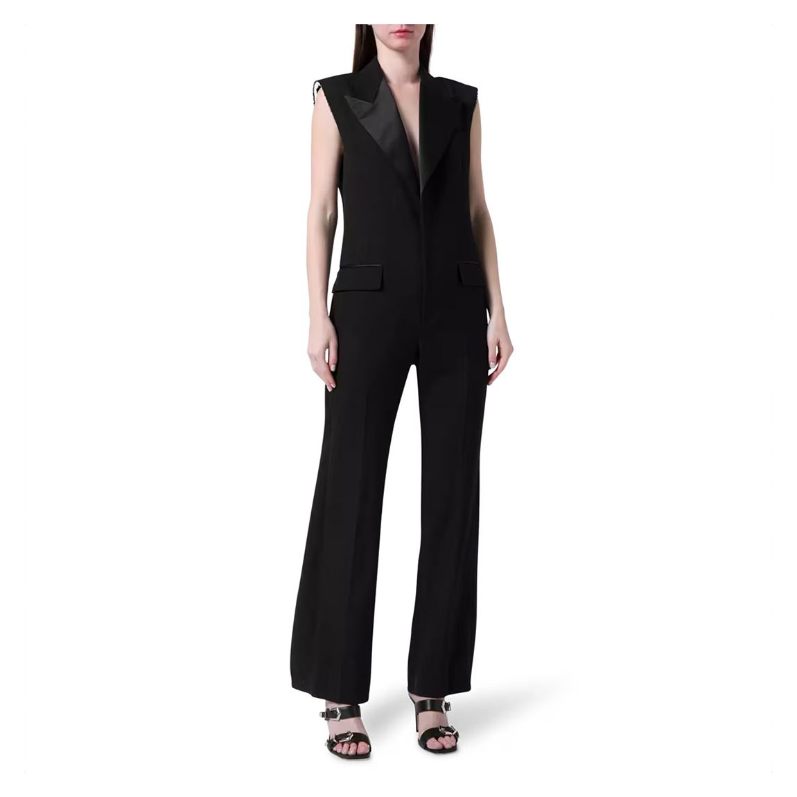 Black Tuxedo Jumpsuit main product photo