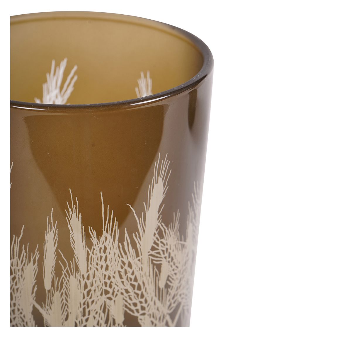 Wheatfields Glass Candle Holder Large main product photo