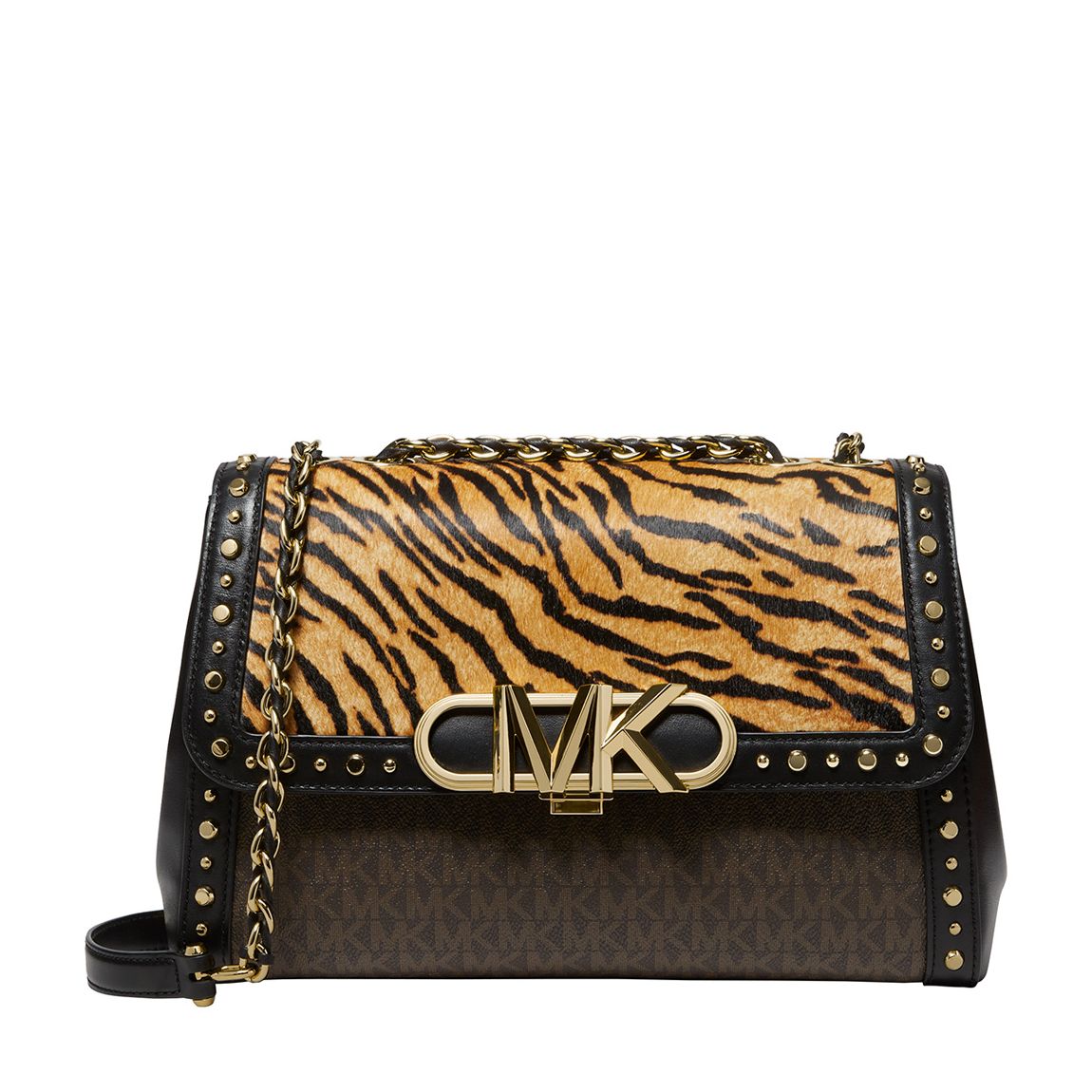 Brown Multi Parker XL Convertible Chain Shoulder Bag main product photo