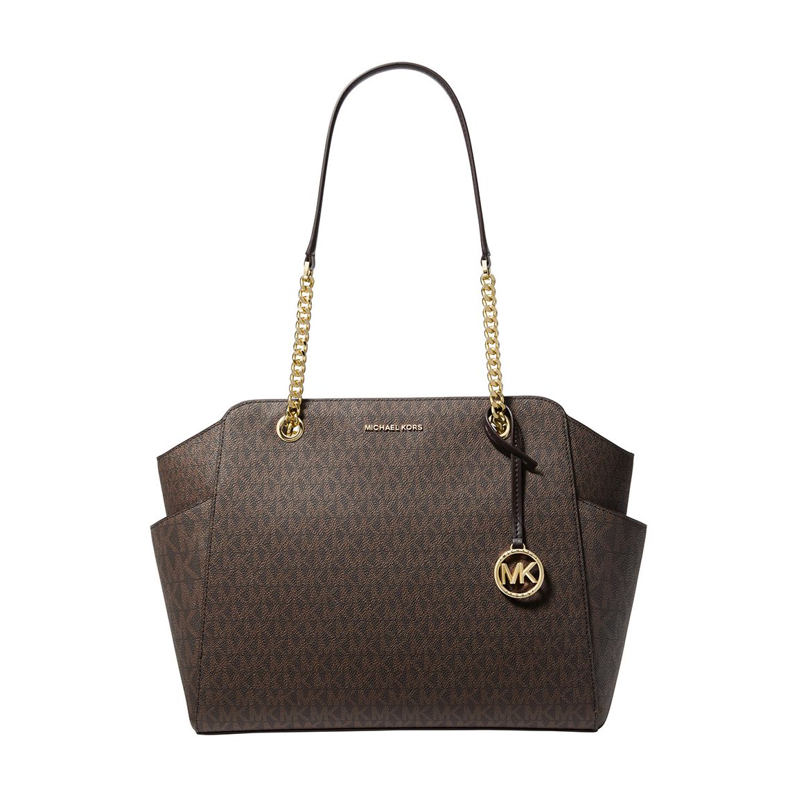 Chocolate Jacquelyn Medium Chain Tote main product photo