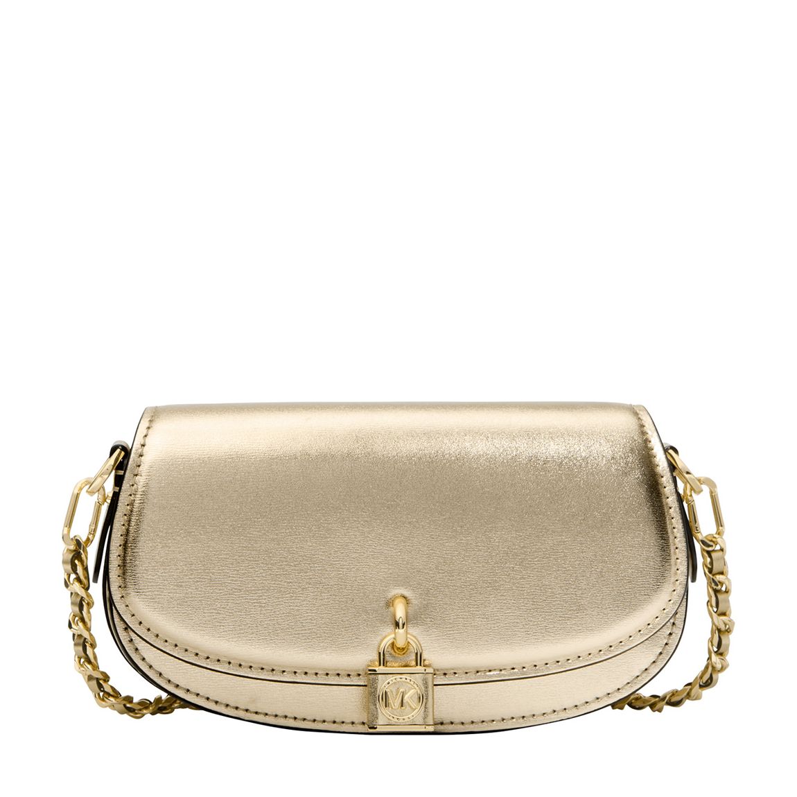 Pale Gold Mila Small Chain Sling Messenger main product photo