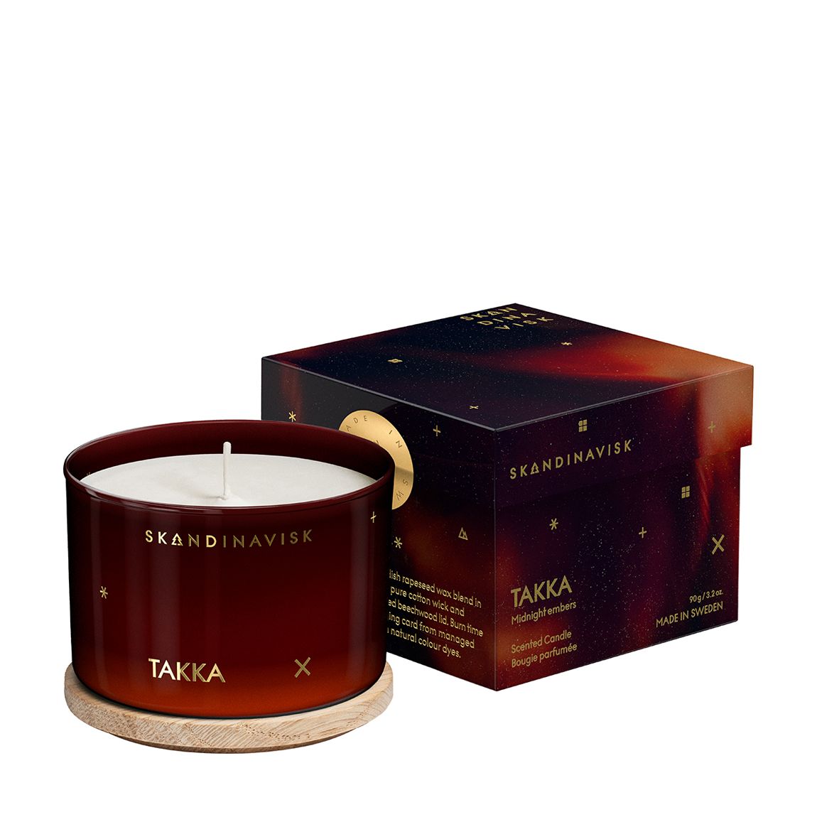 Takka 1 Wick Scented Candle 90g main product photo