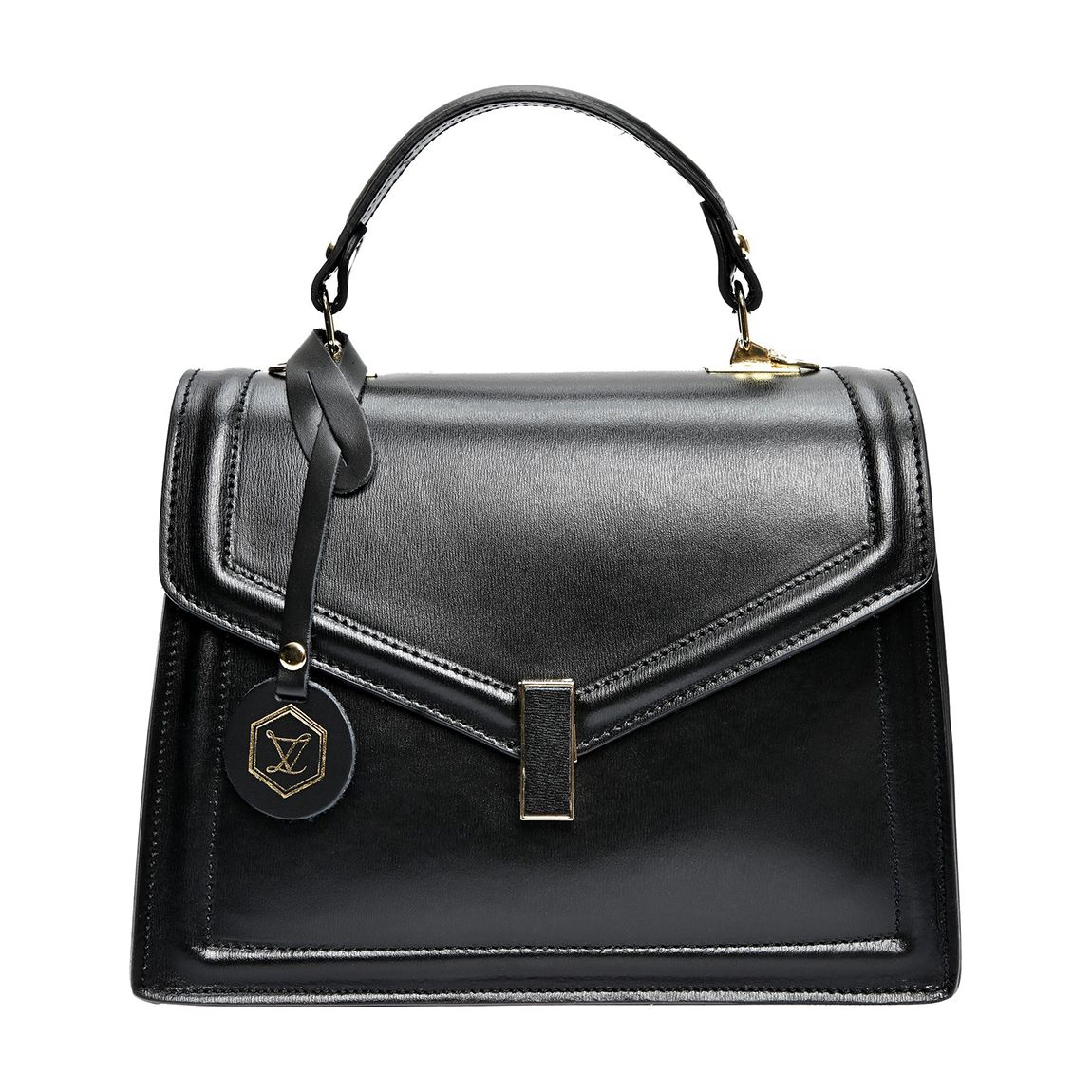 Black Luisa Vannini Handbag main product photo