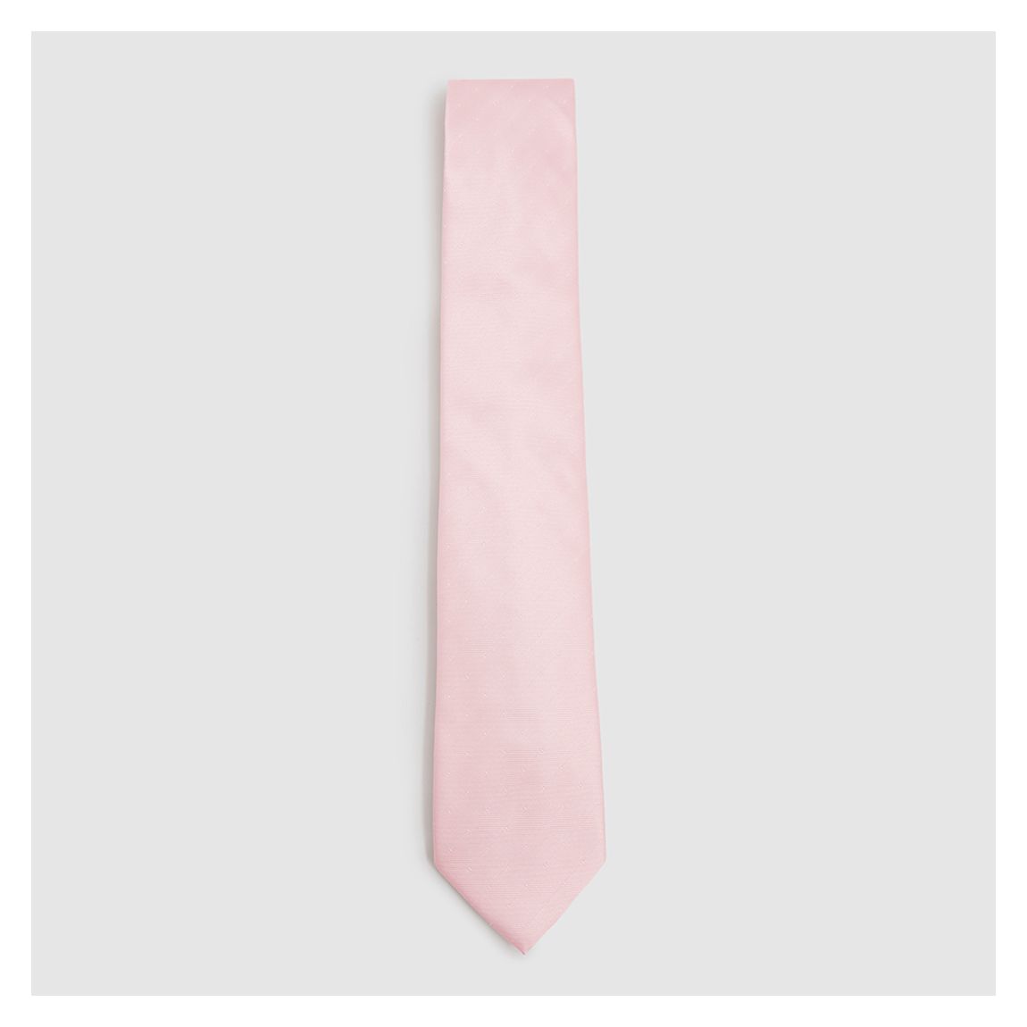 Light Pink Liam Polka Dot Silk Blend Tie main product photo