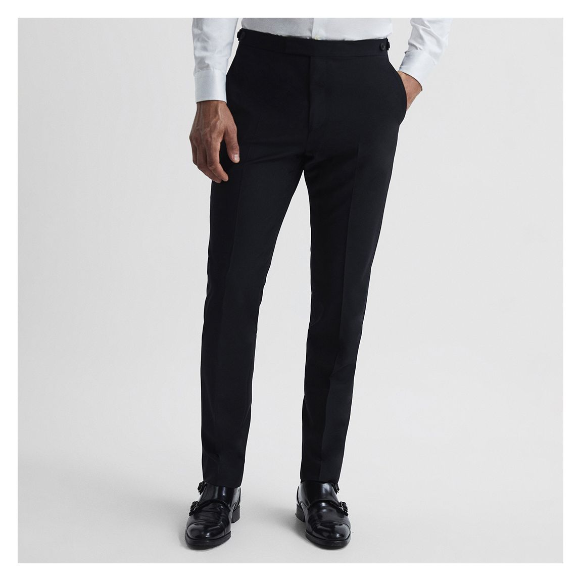 Black Hope Wool Blend Trousers main product photo