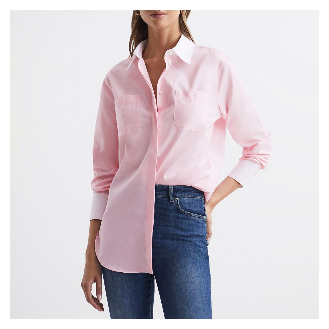 Pink Grace Cotton Shirt main product photo