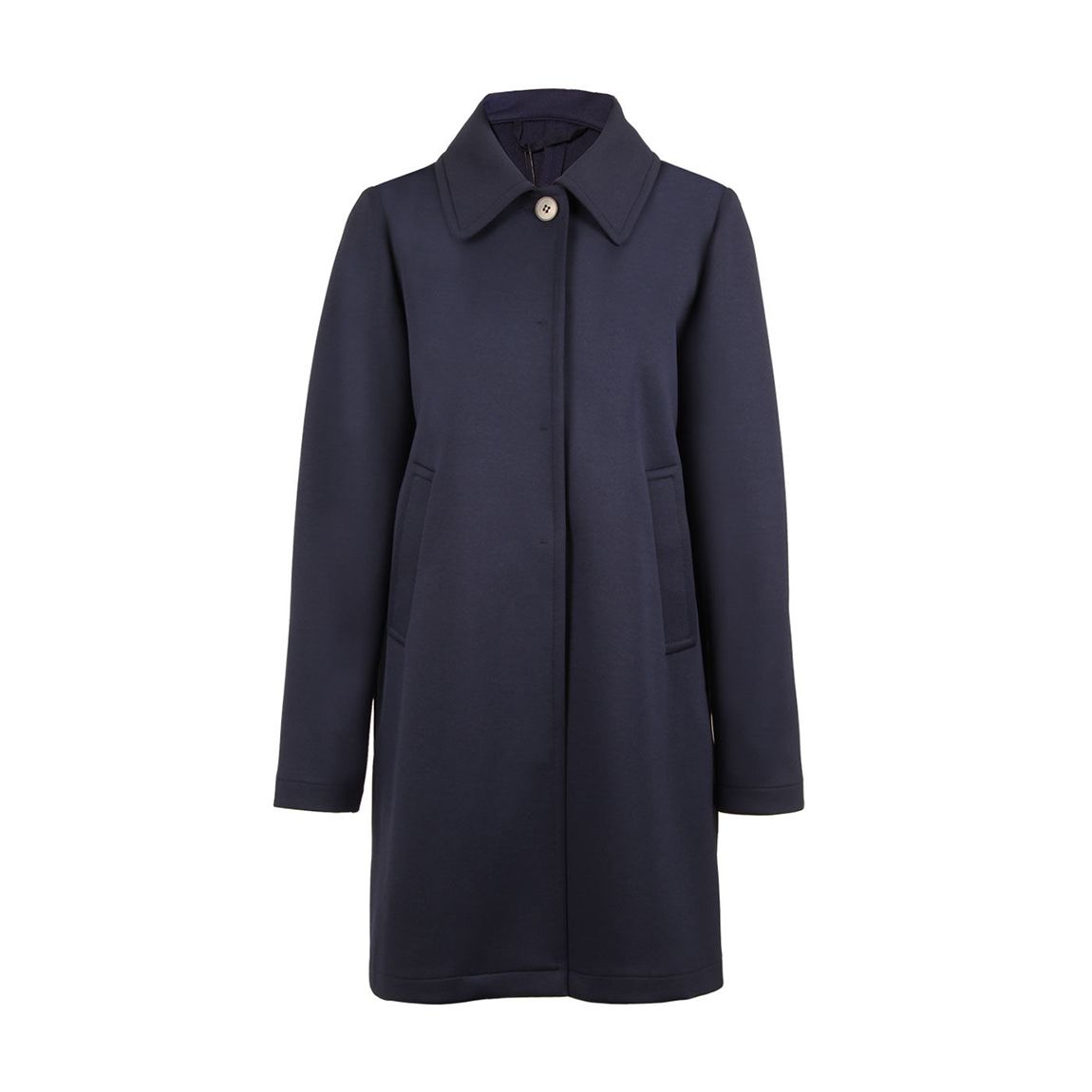 Navy Scaglia Coat main product photo