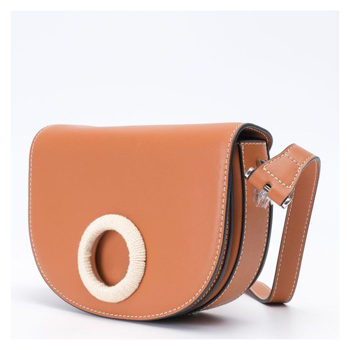 Rust Imidlun Leather Handbag main product photo
